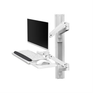 Wall-Mount Sit-Stand Workstation