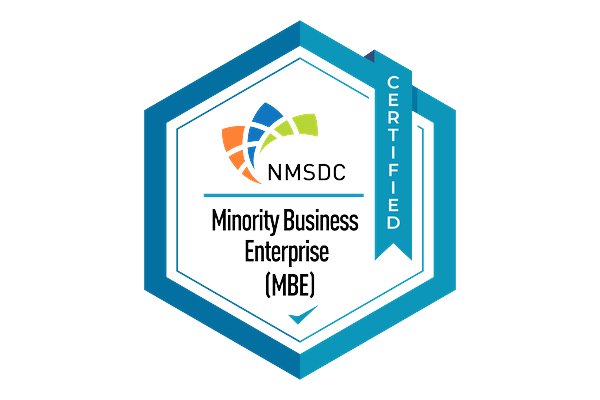NMSDC Certified Minority Business Enterprise seal