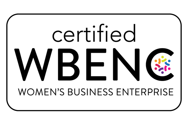 Certified Women's Business Enterprise seal from WBENC